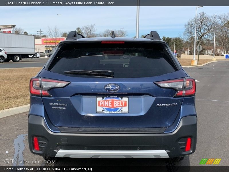 Abyss Blue Pearl / Slate Black 2021 Subaru Outback 2.5i Limited