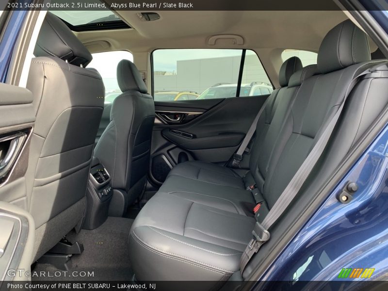 Abyss Blue Pearl / Slate Black 2021 Subaru Outback 2.5i Limited