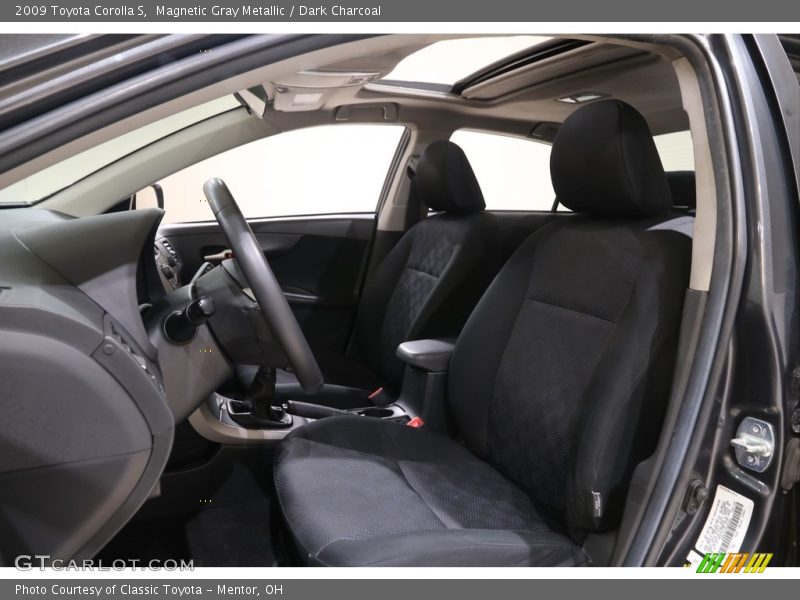 Magnetic Gray Metallic / Dark Charcoal 2009 Toyota Corolla S