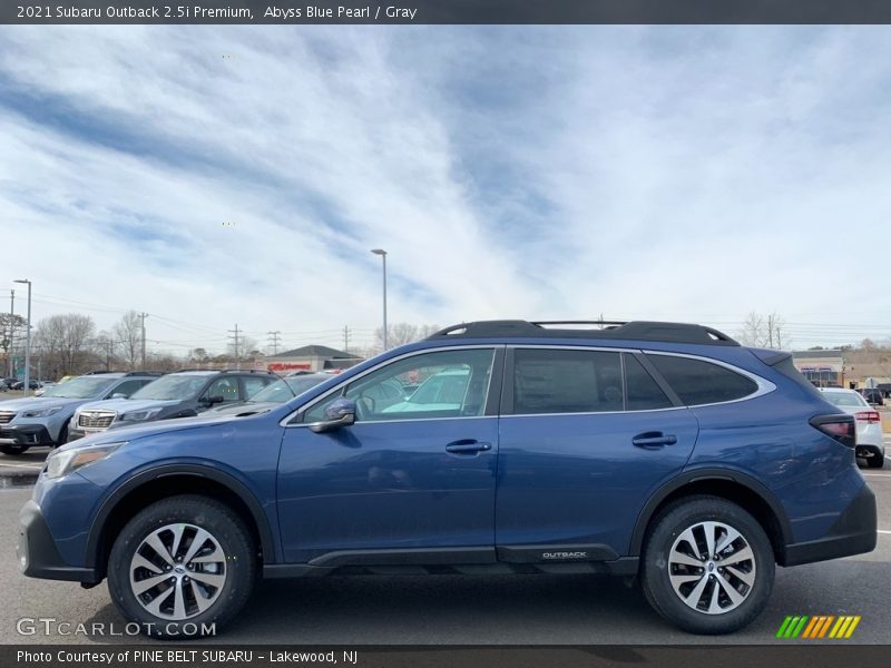  2021 Outback 2.5i Premium Abyss Blue Pearl