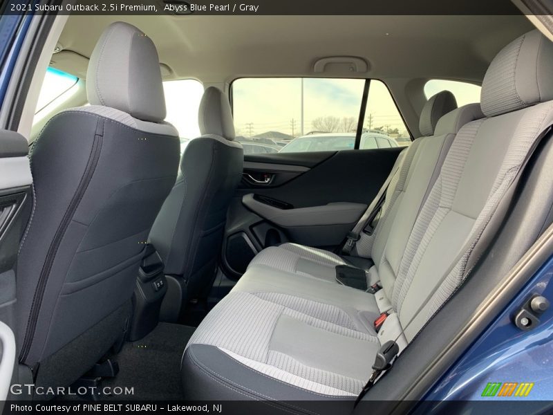 Abyss Blue Pearl / Gray 2021 Subaru Outback 2.5i Premium