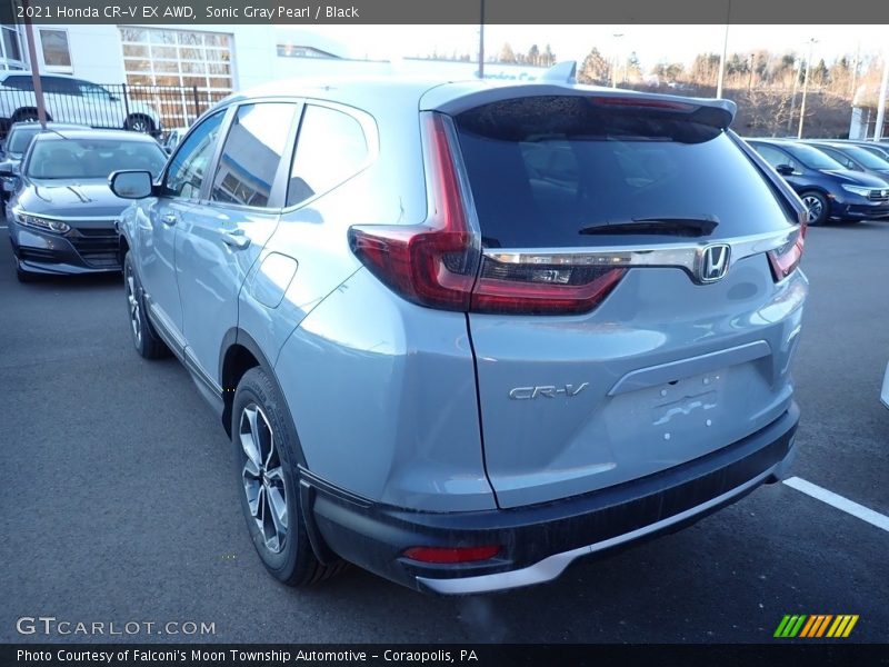 Sonic Gray Pearl / Black 2021 Honda CR-V EX AWD