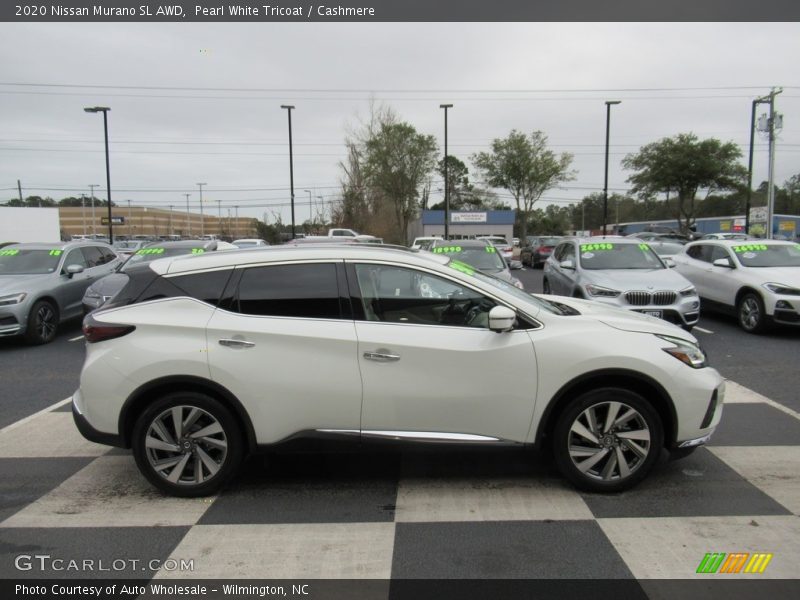 Pearl White Tricoat / Cashmere 2020 Nissan Murano SL AWD