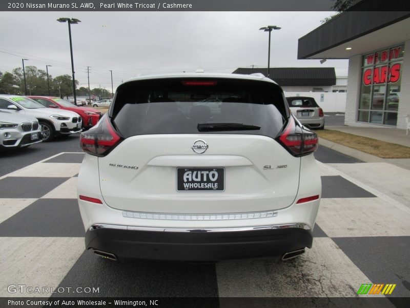 Pearl White Tricoat / Cashmere 2020 Nissan Murano SL AWD