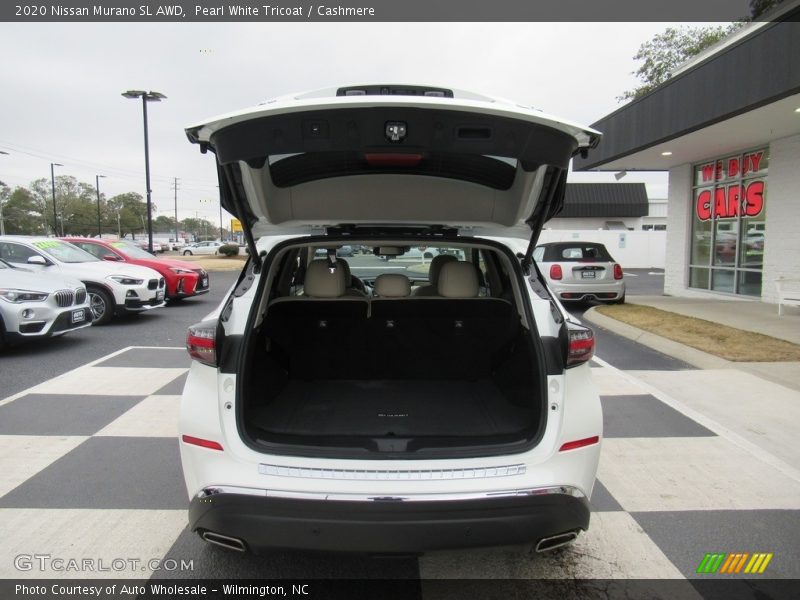 Pearl White Tricoat / Cashmere 2020 Nissan Murano SL AWD