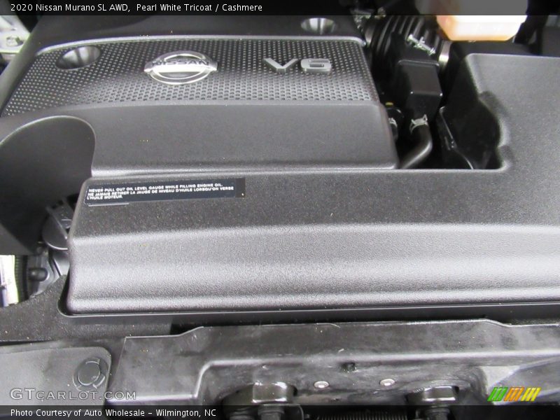 Pearl White Tricoat / Cashmere 2020 Nissan Murano SL AWD