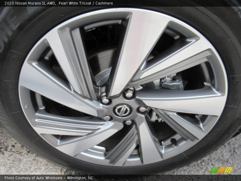 Pearl White Tricoat / Cashmere 2020 Nissan Murano SL AWD