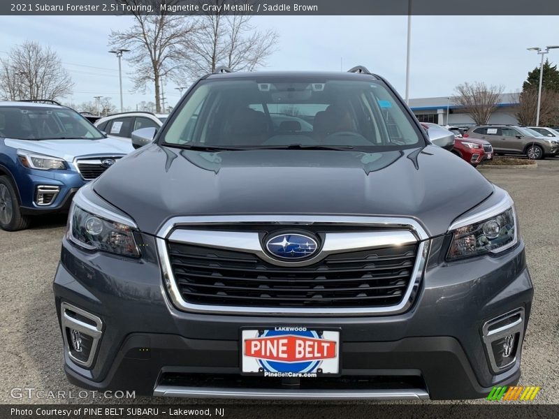 Magnetite Gray Metallic / Saddle Brown 2021 Subaru Forester 2.5i Touring