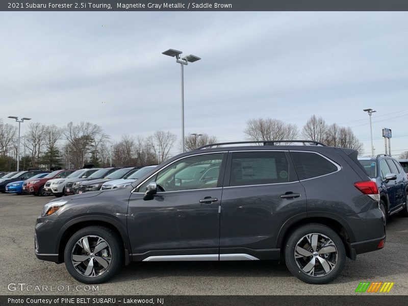 Magnetite Gray Metallic / Saddle Brown 2021 Subaru Forester 2.5i Touring