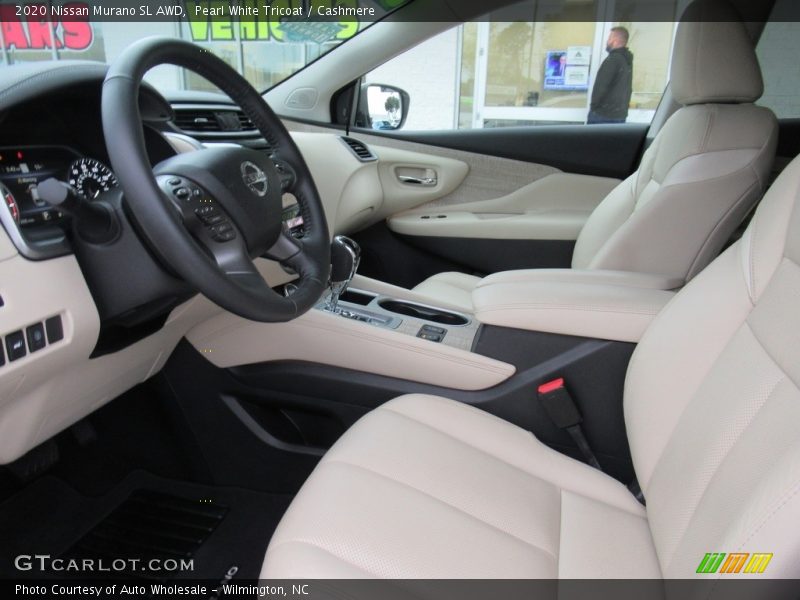 Pearl White Tricoat / Cashmere 2020 Nissan Murano SL AWD