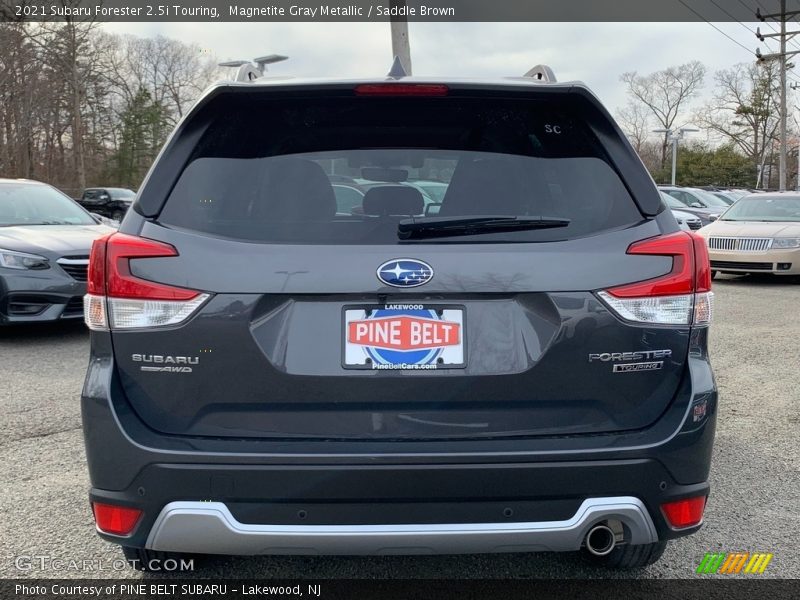 Magnetite Gray Metallic / Saddle Brown 2021 Subaru Forester 2.5i Touring