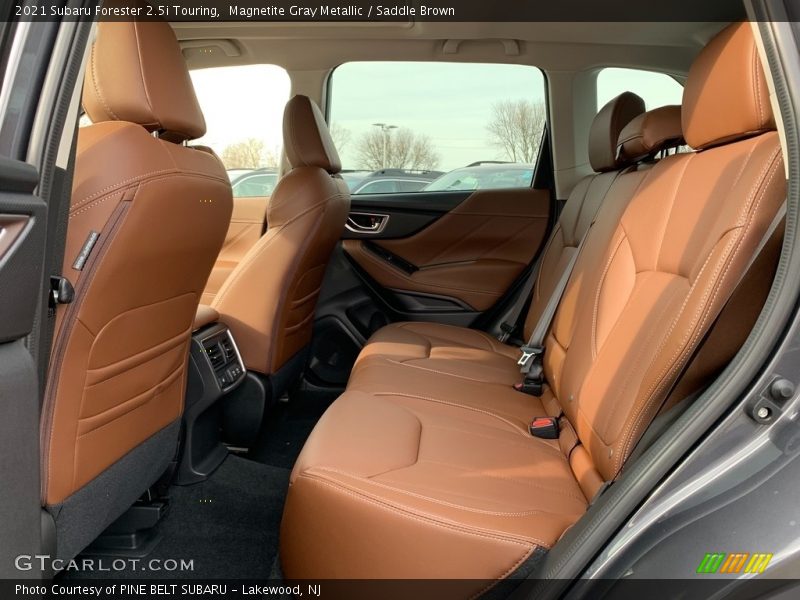 Magnetite Gray Metallic / Saddle Brown 2021 Subaru Forester 2.5i Touring