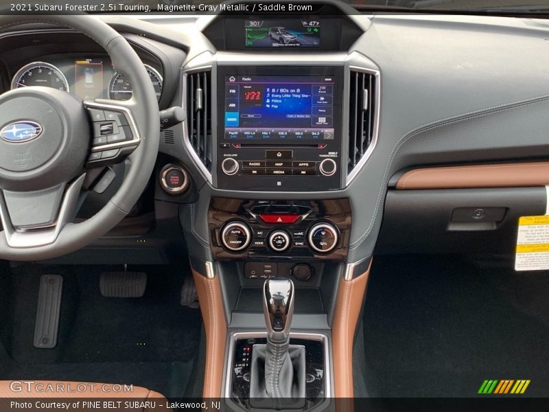Magnetite Gray Metallic / Saddle Brown 2021 Subaru Forester 2.5i Touring