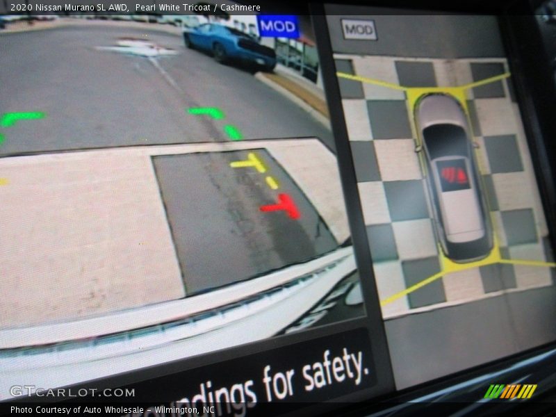 Pearl White Tricoat / Cashmere 2020 Nissan Murano SL AWD