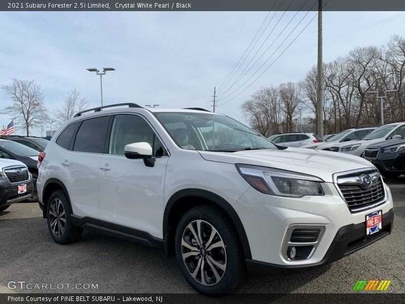 Crystal White Pearl / Black 2021 Subaru Forester 2.5i Limited