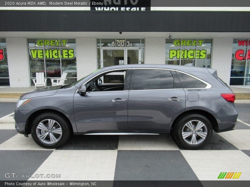 Modern Steel Metallic / Ebony 2020 Acura MDX AWD