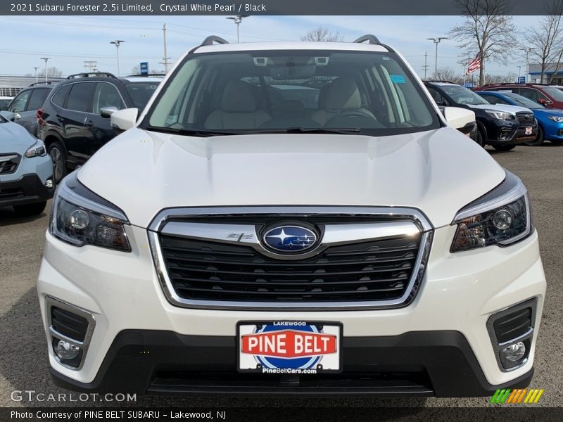 Crystal White Pearl / Black 2021 Subaru Forester 2.5i Limited