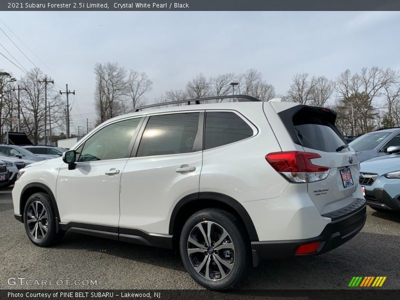 Crystal White Pearl / Black 2021 Subaru Forester 2.5i Limited