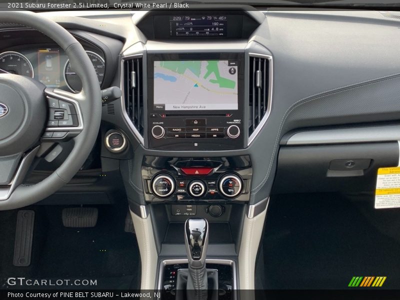 Crystal White Pearl / Black 2021 Subaru Forester 2.5i Limited