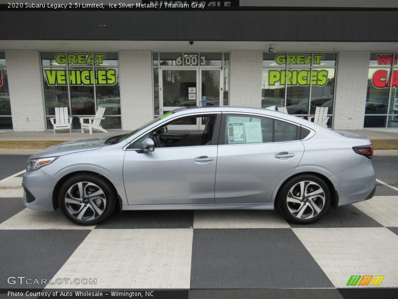 Ice Silver Metallic / Titanium Gray 2020 Subaru Legacy 2.5i Limited