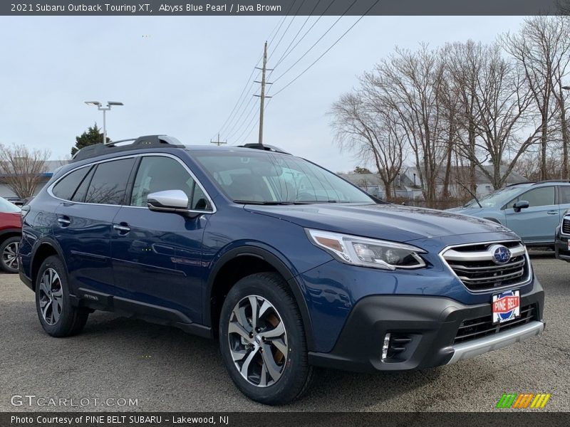 Abyss Blue Pearl / Java Brown 2021 Subaru Outback Touring XT