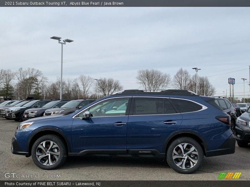 Abyss Blue Pearl / Java Brown 2021 Subaru Outback Touring XT