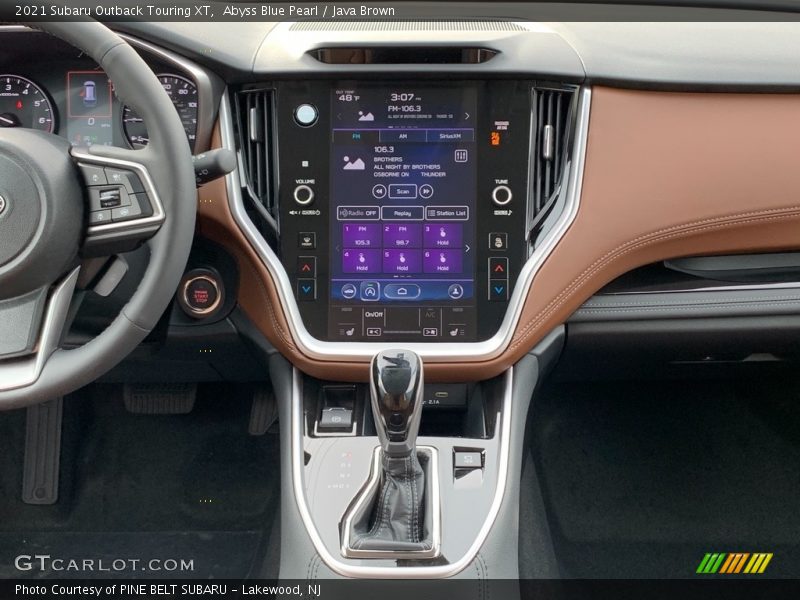 Abyss Blue Pearl / Java Brown 2021 Subaru Outback Touring XT