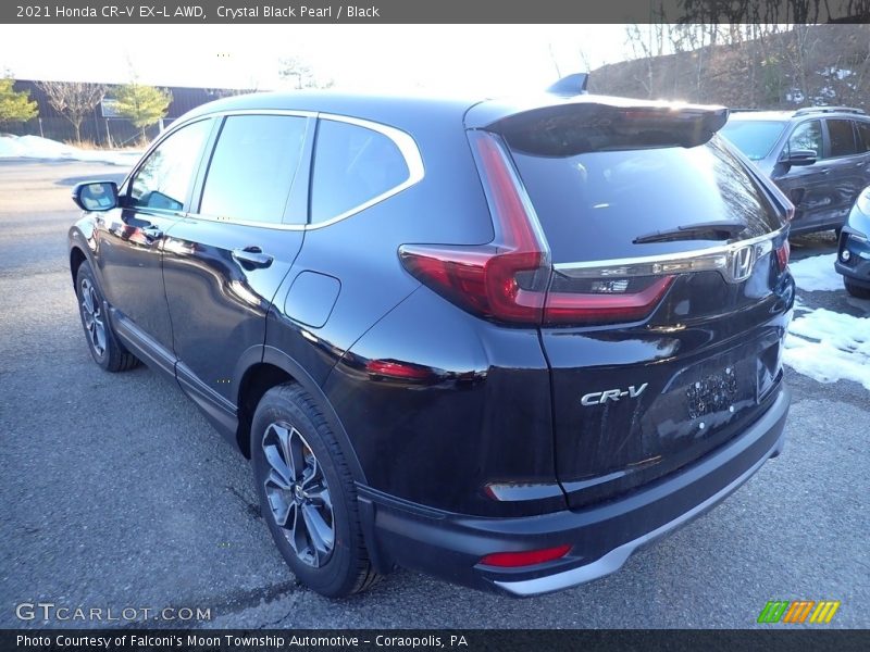 Crystal Black Pearl / Black 2021 Honda CR-V EX-L AWD