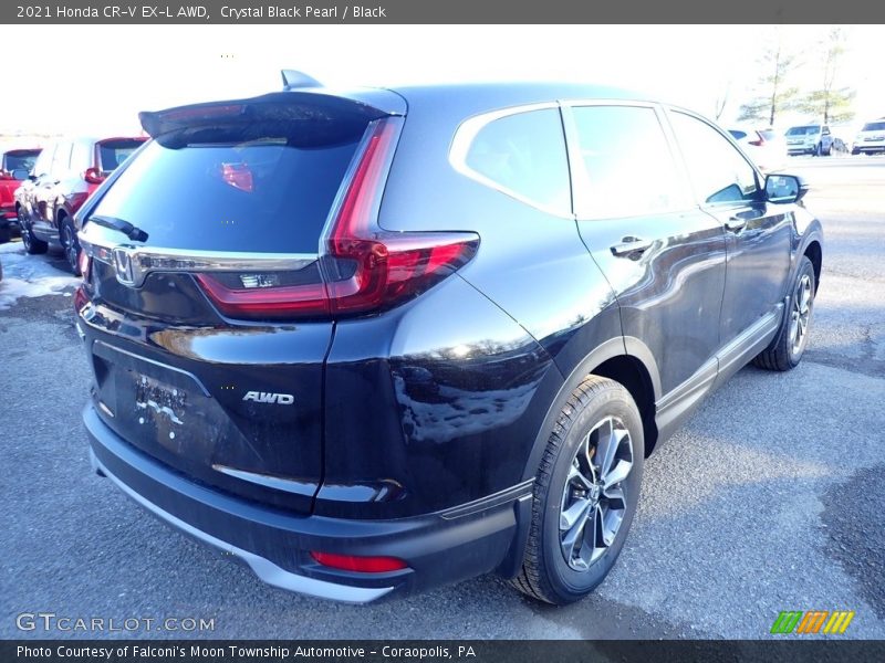 Crystal Black Pearl / Black 2021 Honda CR-V EX-L AWD