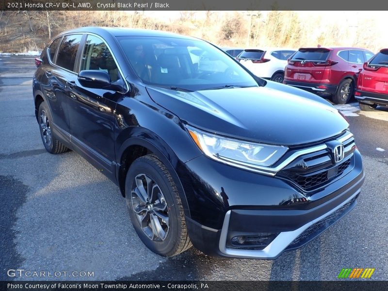 Crystal Black Pearl / Black 2021 Honda CR-V EX-L AWD