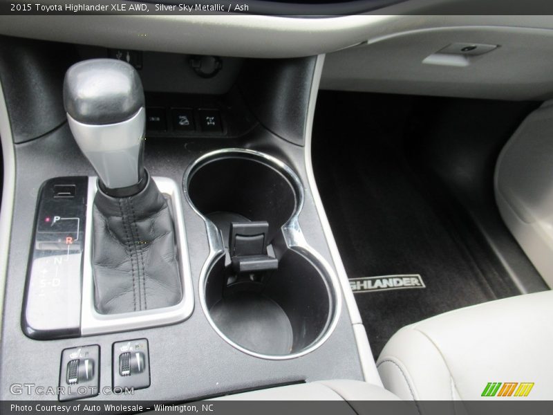 Silver Sky Metallic / Ash 2015 Toyota Highlander XLE AWD