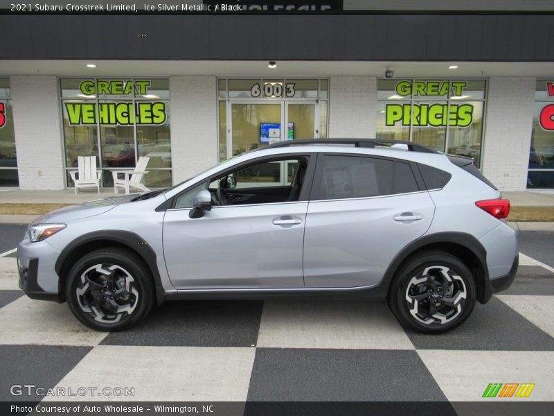 Ice Silver Metallic / Black 2021 Subaru Crosstrek Limited