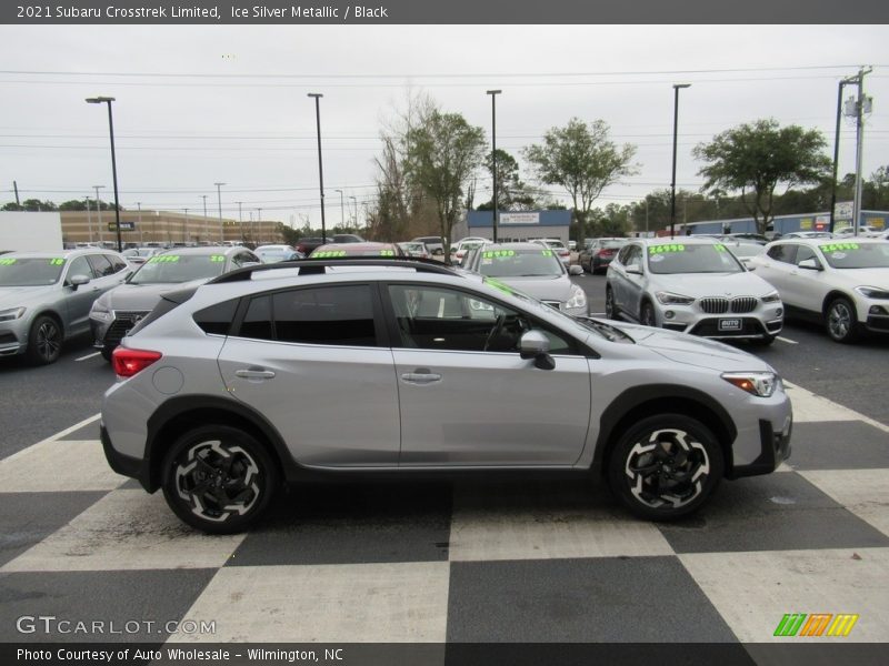 Ice Silver Metallic / Black 2021 Subaru Crosstrek Limited