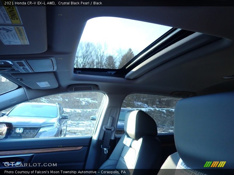 Crystal Black Pearl / Black 2021 Honda CR-V EX-L AWD