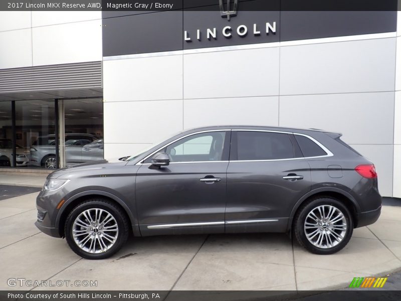 Magnetic Gray / Ebony 2017 Lincoln MKX Reserve AWD