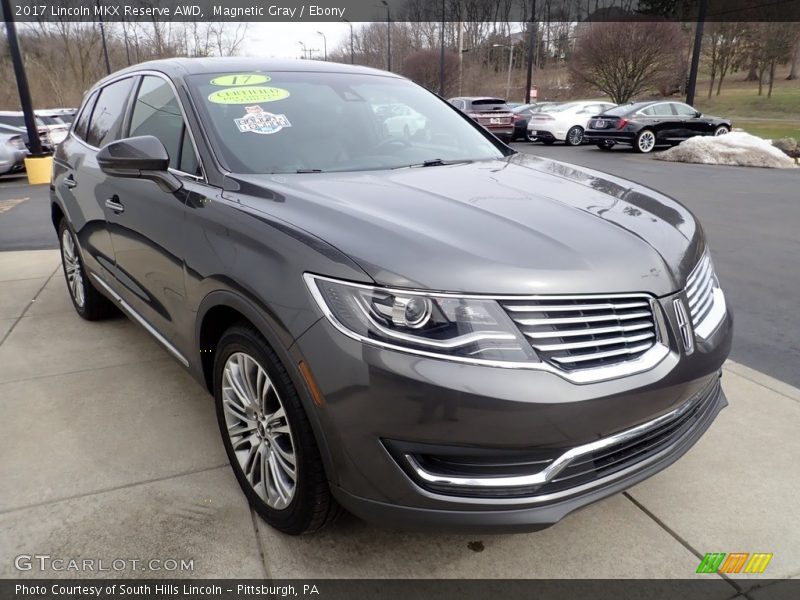 Magnetic Gray / Ebony 2017 Lincoln MKX Reserve AWD
