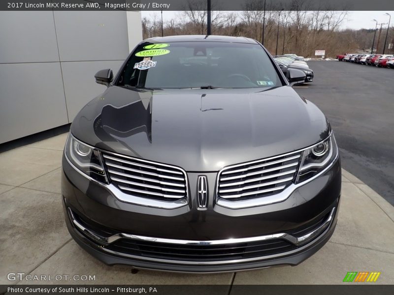 Magnetic Gray / Ebony 2017 Lincoln MKX Reserve AWD