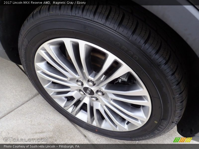 Magnetic Gray / Ebony 2017 Lincoln MKX Reserve AWD