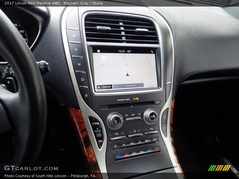 Magnetic Gray / Ebony 2017 Lincoln MKX Reserve AWD
