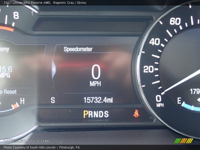 Magnetic Gray / Ebony 2017 Lincoln MKX Reserve AWD