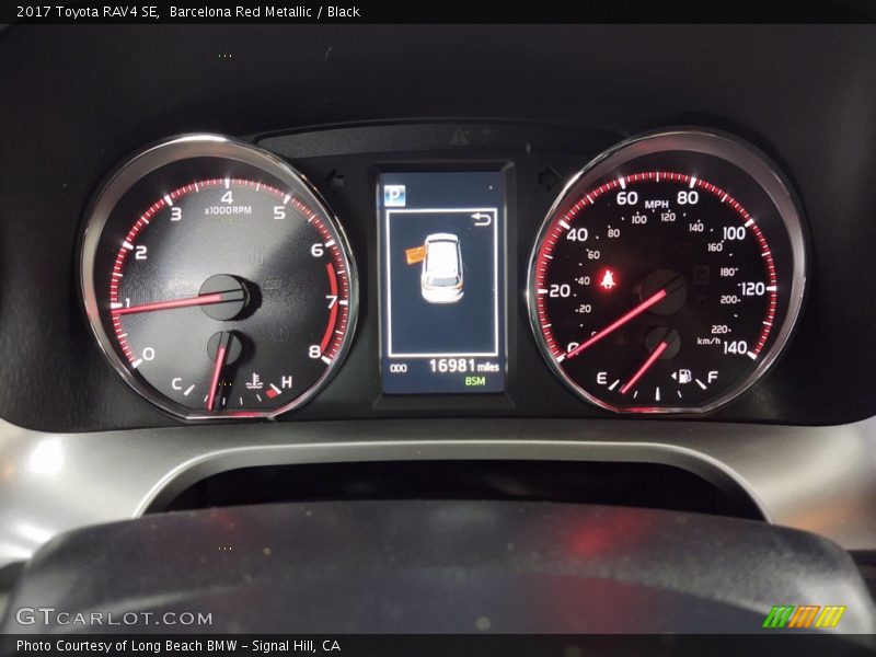  2017 RAV4 SE SE Gauges