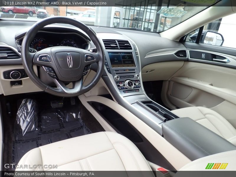  2018 MKZ Premier AWD Cappuccino Interior