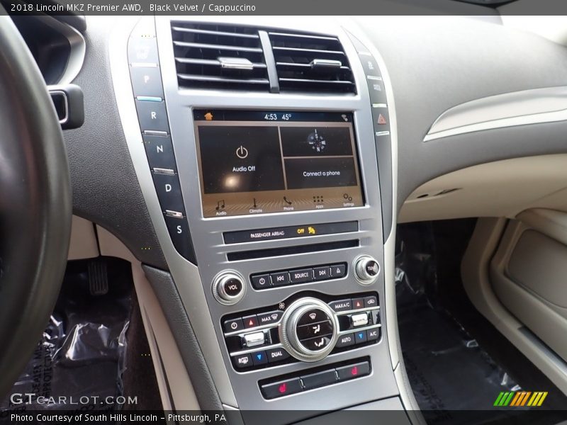 Controls of 2018 MKZ Premier AWD