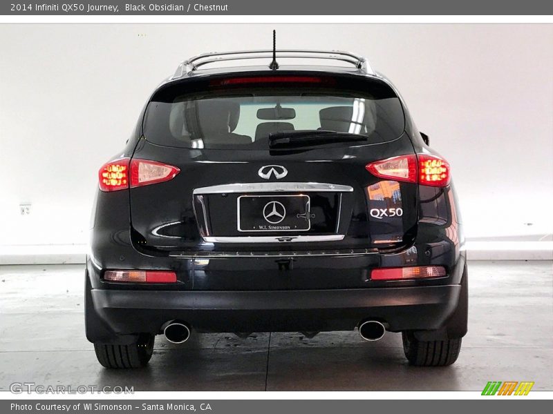 Black Obsidian / Chestnut 2014 Infiniti QX50 Journey