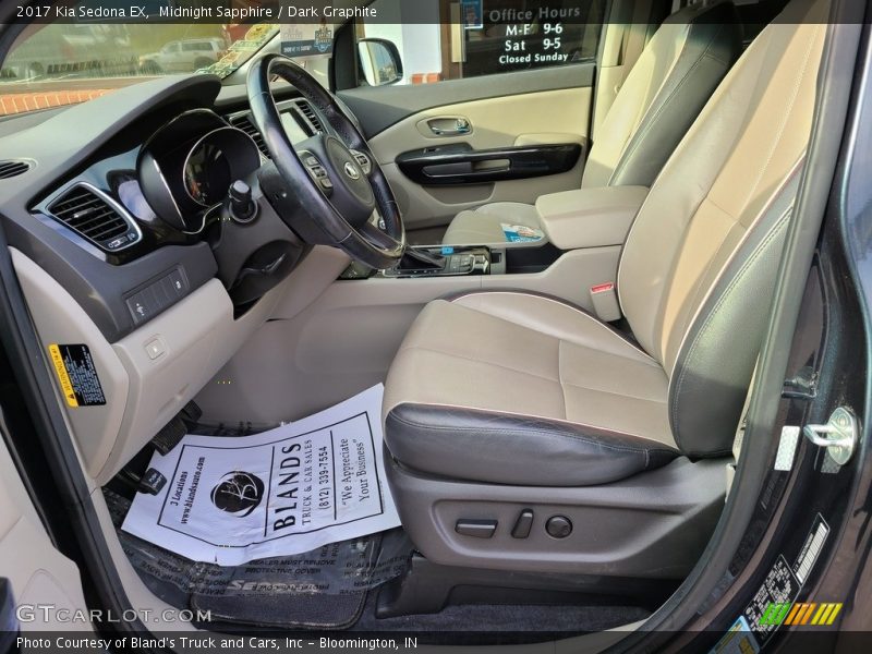 Midnight Sapphire / Dark Graphite 2017 Kia Sedona EX