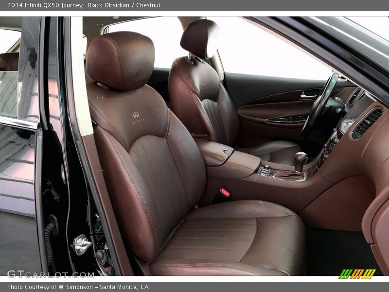  2014 QX50 Journey Chestnut Interior