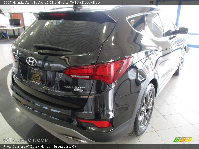 Twilight Black / Black 2017 Hyundai Santa Fe Sport 2.0T Ulitimate