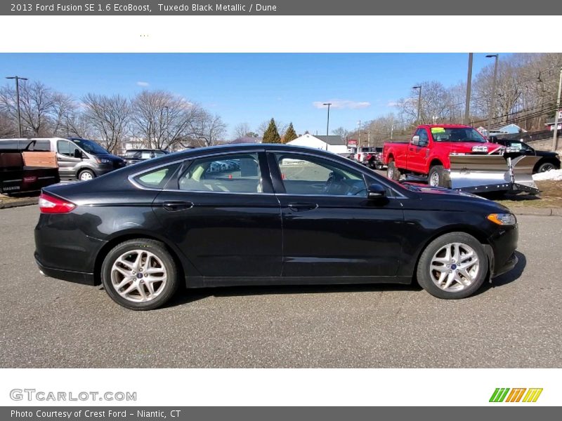 Tuxedo Black Metallic / Dune 2013 Ford Fusion SE 1.6 EcoBoost