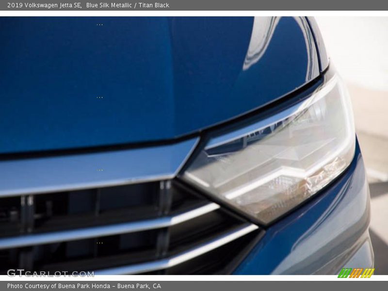 Blue Silk Metallic / Titan Black 2019 Volkswagen Jetta SE