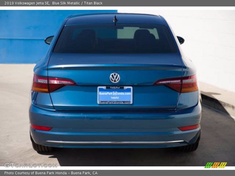 Blue Silk Metallic / Titan Black 2019 Volkswagen Jetta SE